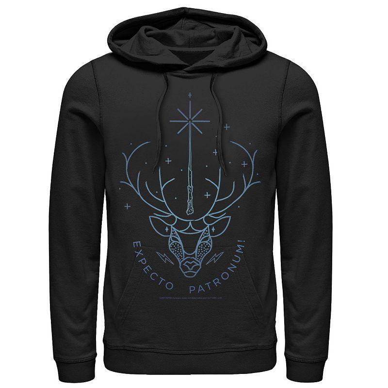 Men's Star Trek Next Generation 9 Cast Members Hoodie, Size: Medium, Black Product Image