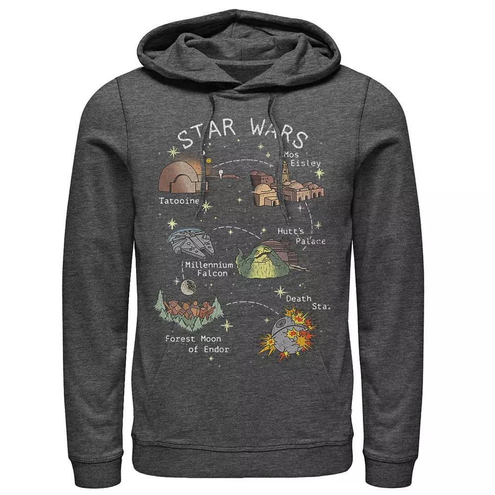 Men's Animal Crossing Items Found Title Logo Hoodie, Size: XL, Blue Product Image