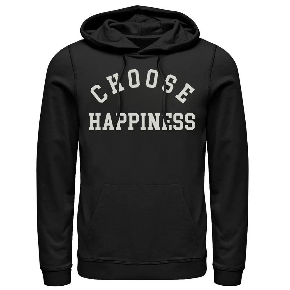 Men's Fifth Sun "Choose Happiness" Hoodie, Size: Medium, Black Product Image