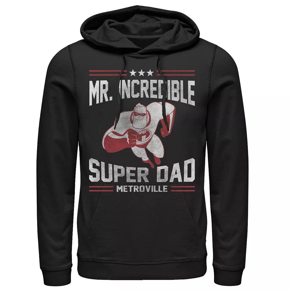 Disney / Pixar's The Incredibles Men's Super Dad Hoodie, Size: Small, Black Product Image