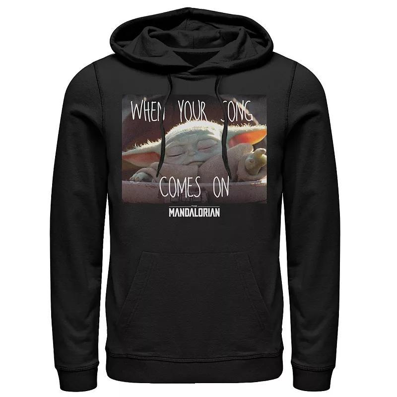 Men's Jurassic World Park Security Officer Badge Graphic Pullover Hoodie, Size: XL, Grey Heather Product Image