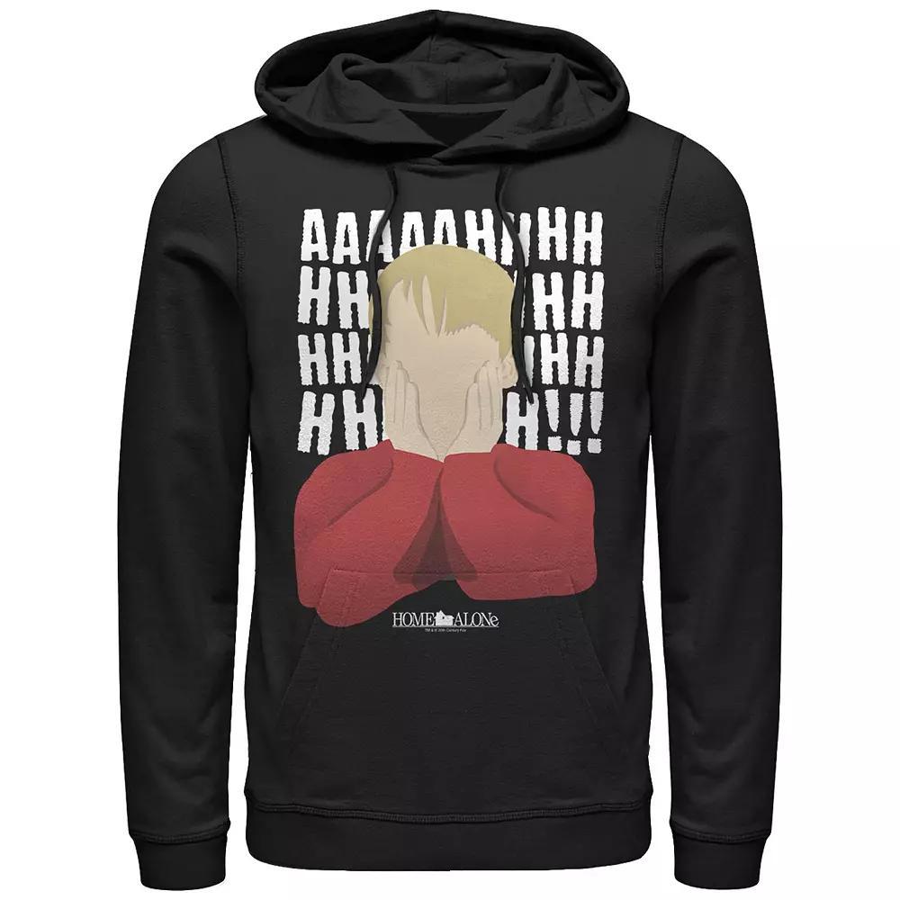 Big & Tall Home Alone Kevin's Scream Graphic Hoodie, Men's, Size: Large, Grey Heather Product Image