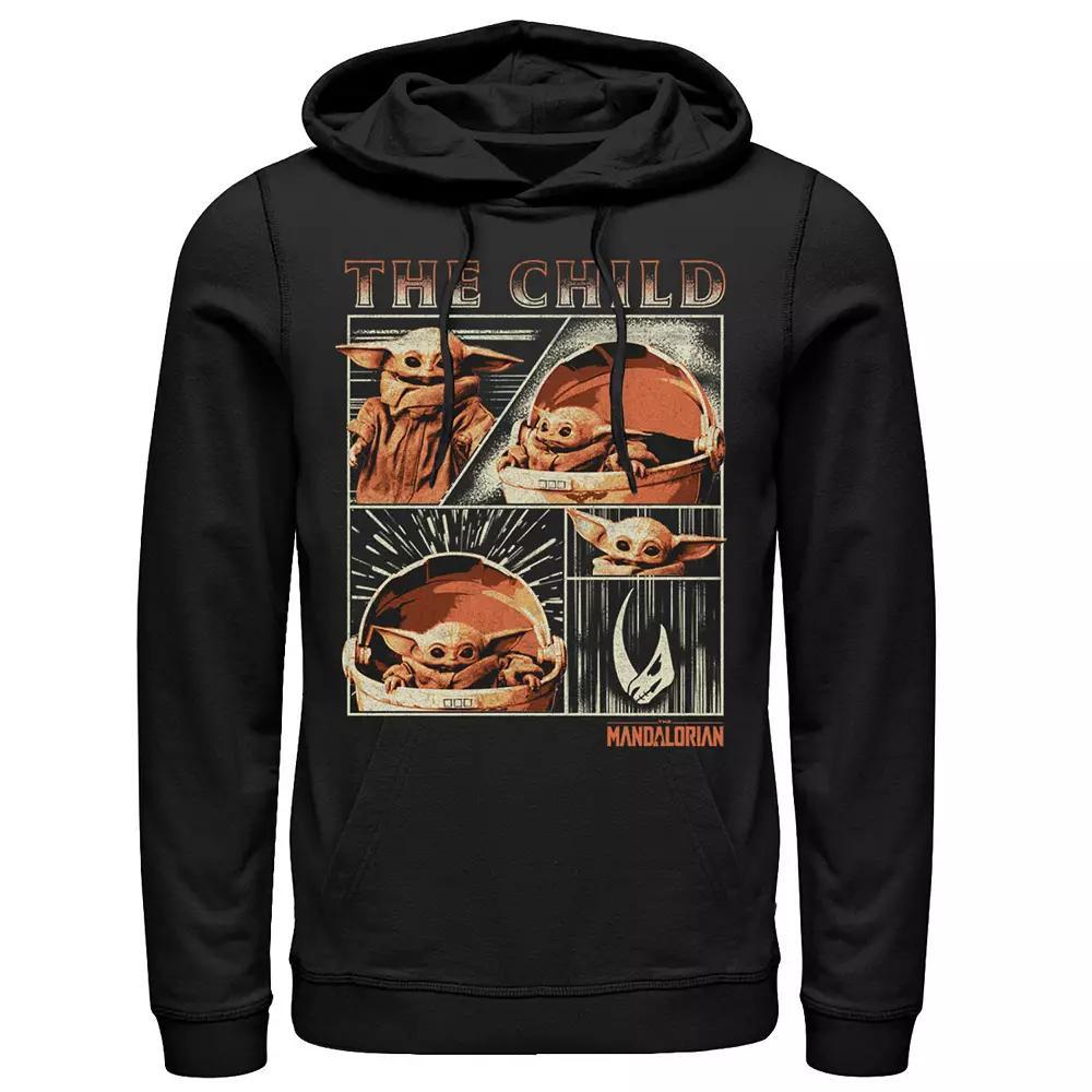 Mens Star Wars The Force Awakens Rey & BB-8 Pullover Hoodie Grey Heather Product Image