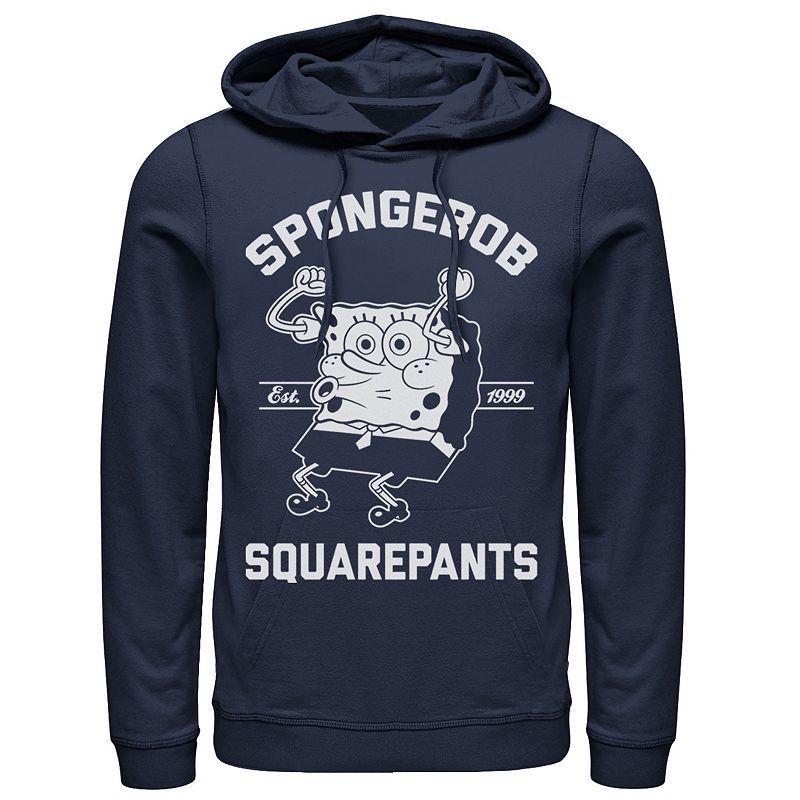 Men's Nickelodeon SpongeBob SquarePants Excited Established 99 Hoodie, Size: Large, Black Product Image