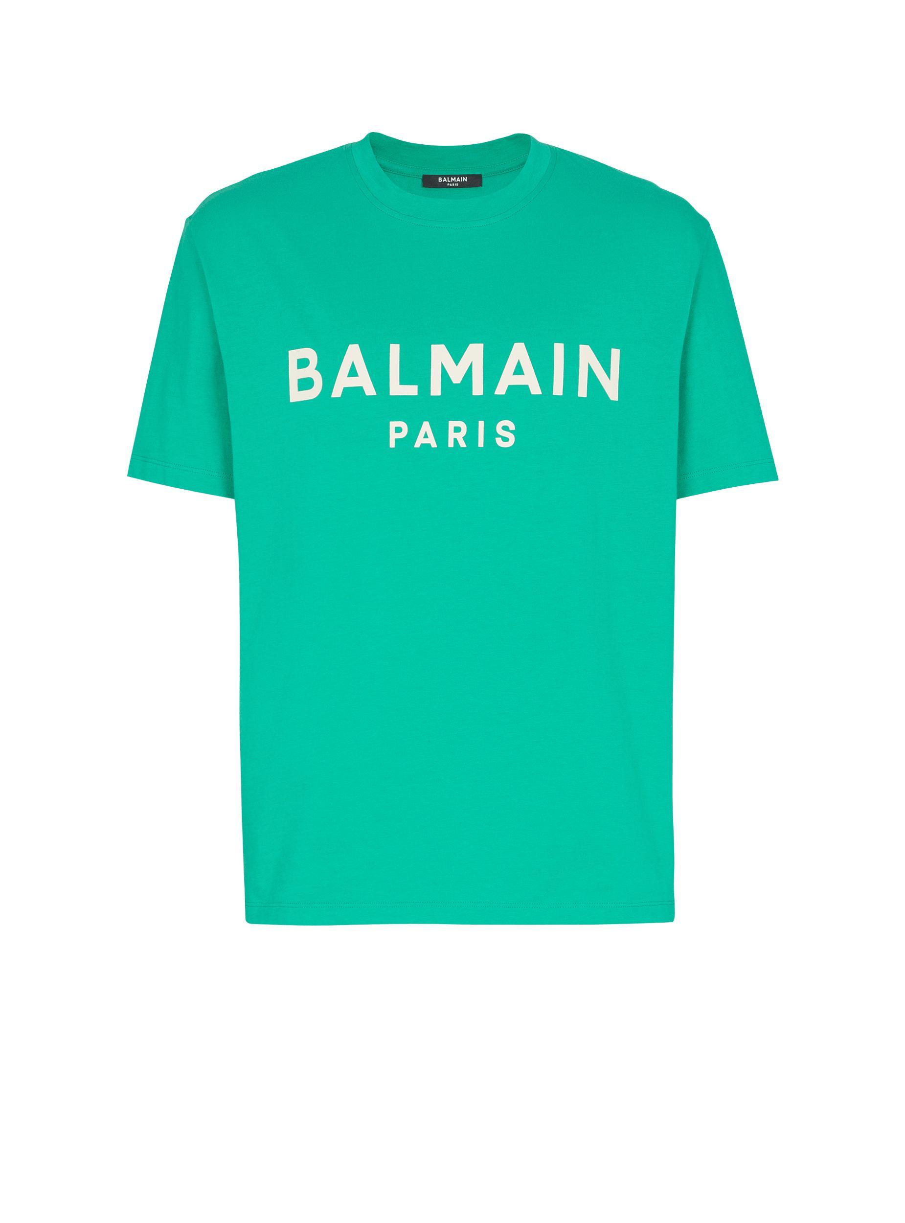 T-shirt with Balmain Paris print Product Image