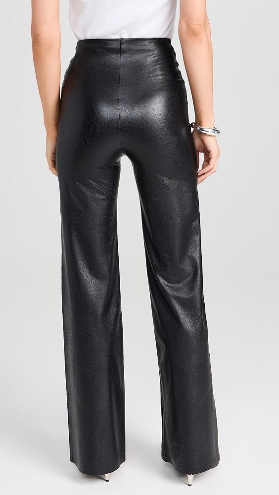 Commando Faux Leather Wide Leg Pants | Shopbop Product Image