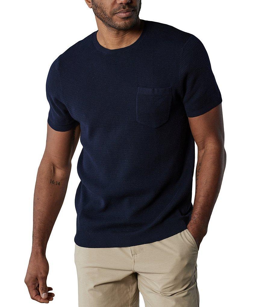 The Normal Brand Waffle Knit Sweater Short Sleeve T-Shirt Product Image