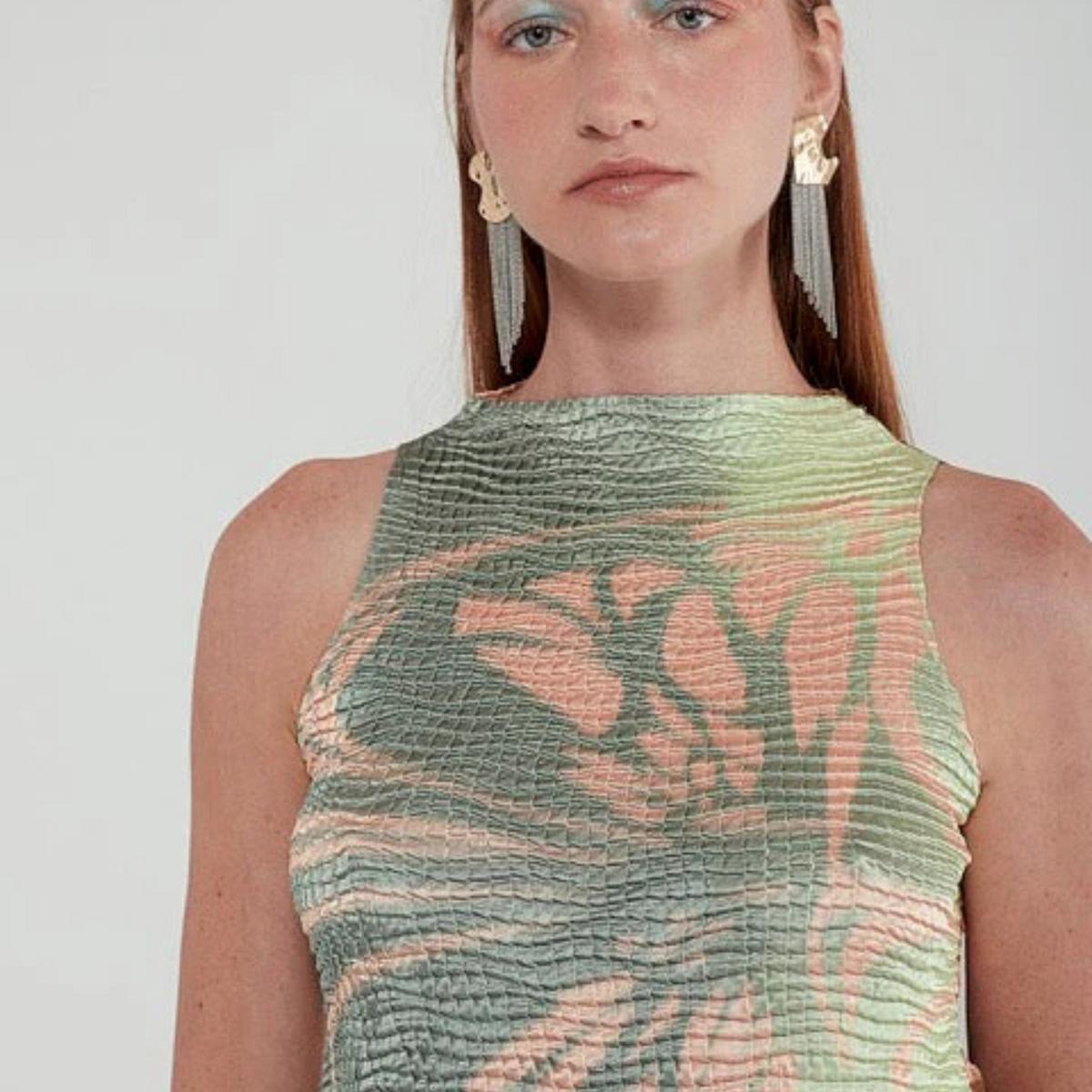 Skin Singlet Dress in Blossom Product Image