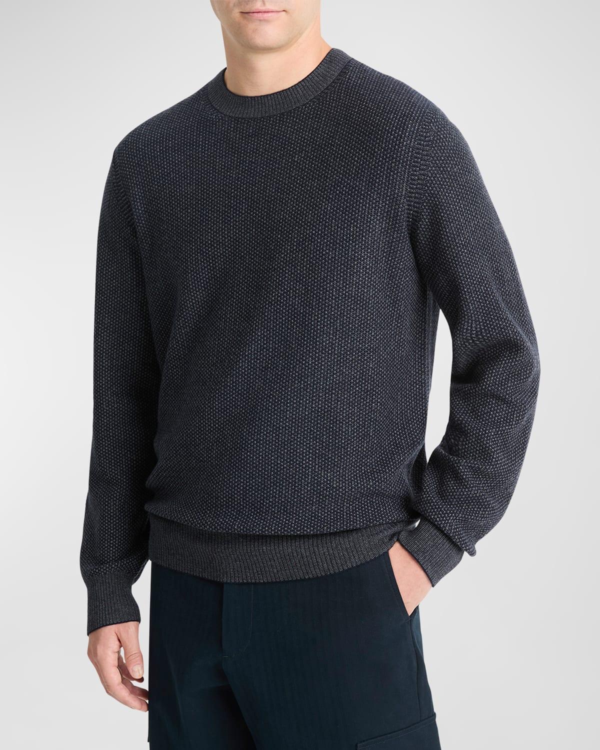 Mens Geometric Jacquard Sweater Product Image