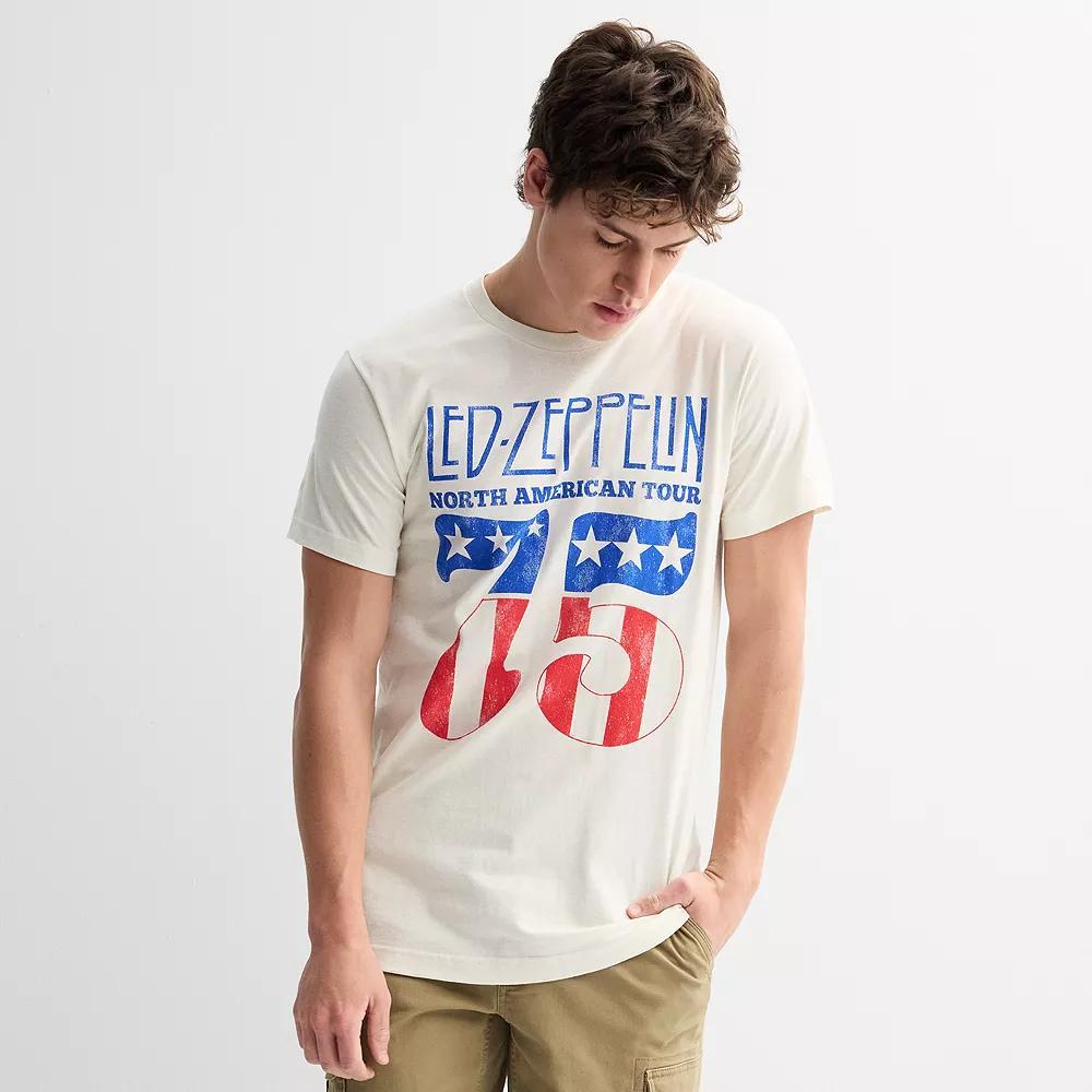 Mens Led Zeppelin 75 Tour Tee Product Image