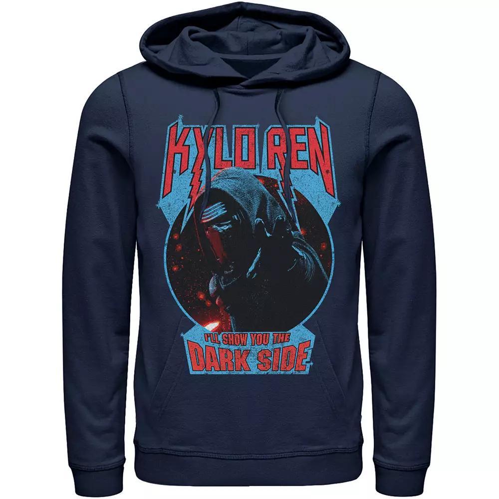 Men's Star Wars Kanji Title Card Hoodie, Size: Large, Grey Heather Product Image