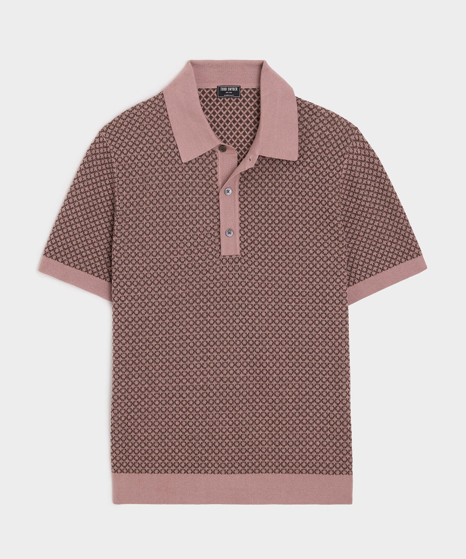Silk-Cotton Sweater Polo Product Image
