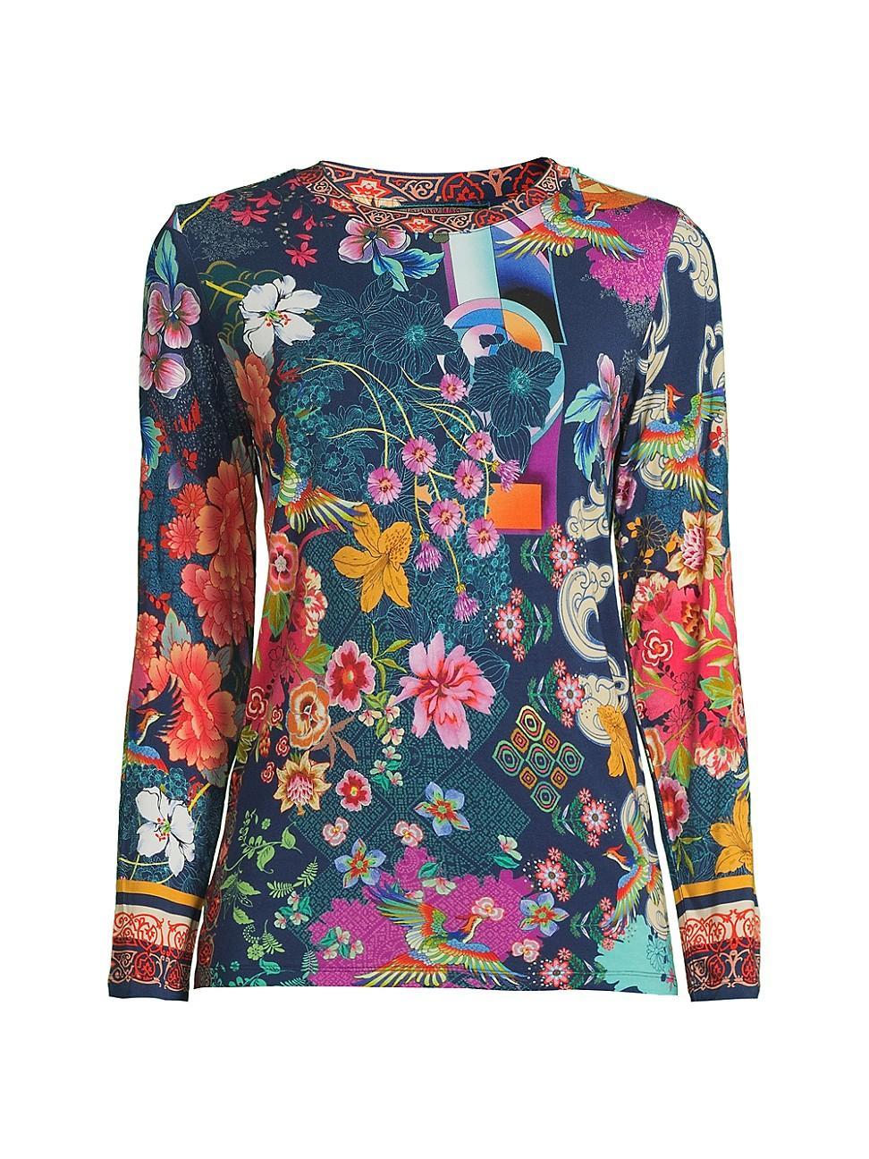 Womens The Janie Favorite Long-Sleeve Crewneck T-Shirt Product Image