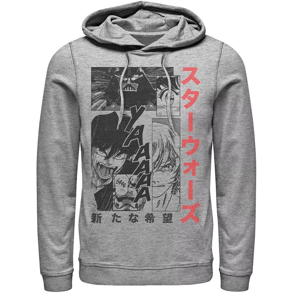 Men's Star Wars Manga Comic Panels Hoodie, Size: 3XL, Royal Product Image