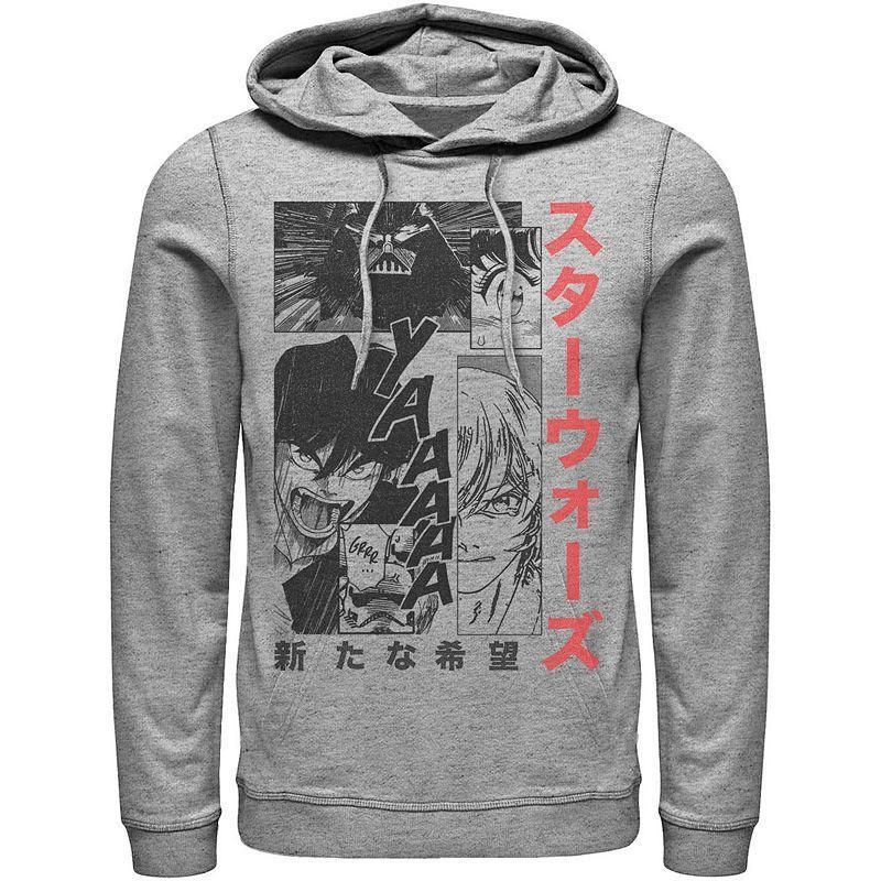 Men's Star Wars Manga Comic Panels Hoodie, Size: 3XL, Royal Product Image