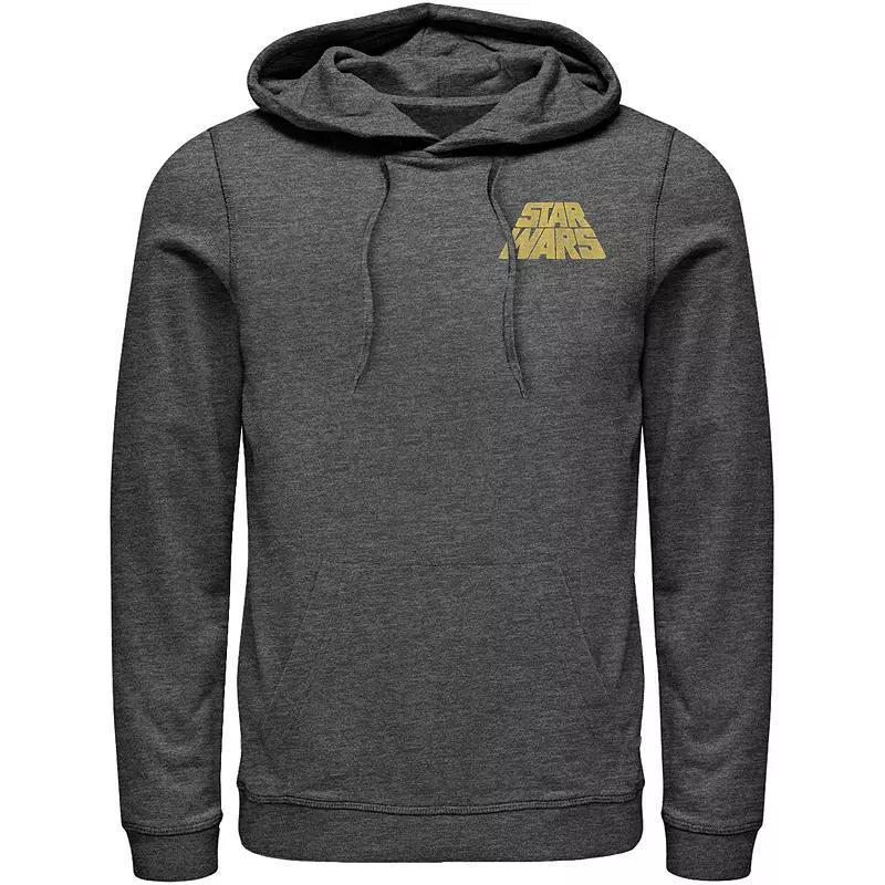 Men's Star Wars Kanji Title Card Hoodie, Size: Medium, Blue Product Image