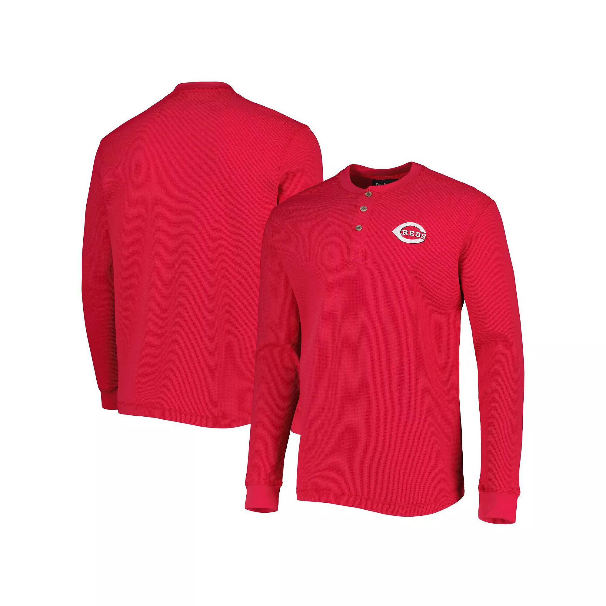 Mens Dunbrooke Cincinnati Reds Red Maverick Long Sleeve T-Shirt Product Image