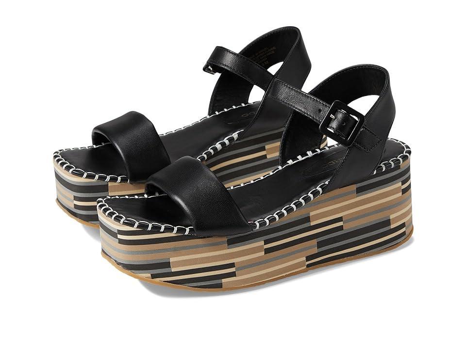 Womens Marley Leather Platform Sandals Product Image