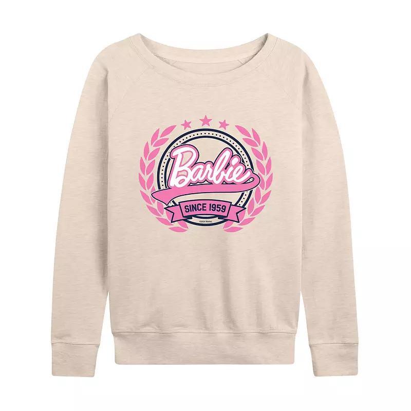 Womens Barbie Seal French Terry Long Sleeve Tee Product Image