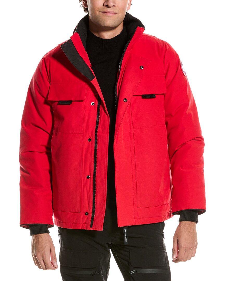 CANADA GOOSE Forester Down Jacket In Red Product Image