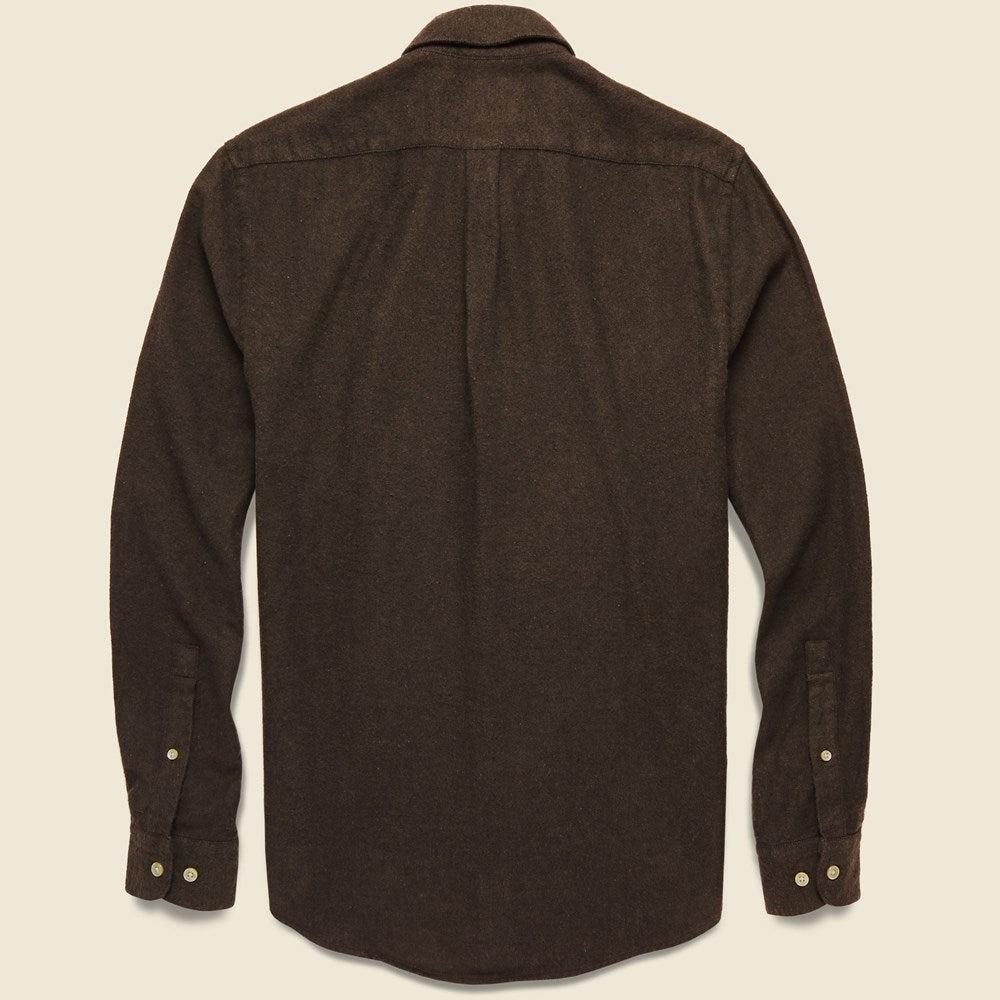 Flannel Teca Shirt - Brown Product Image