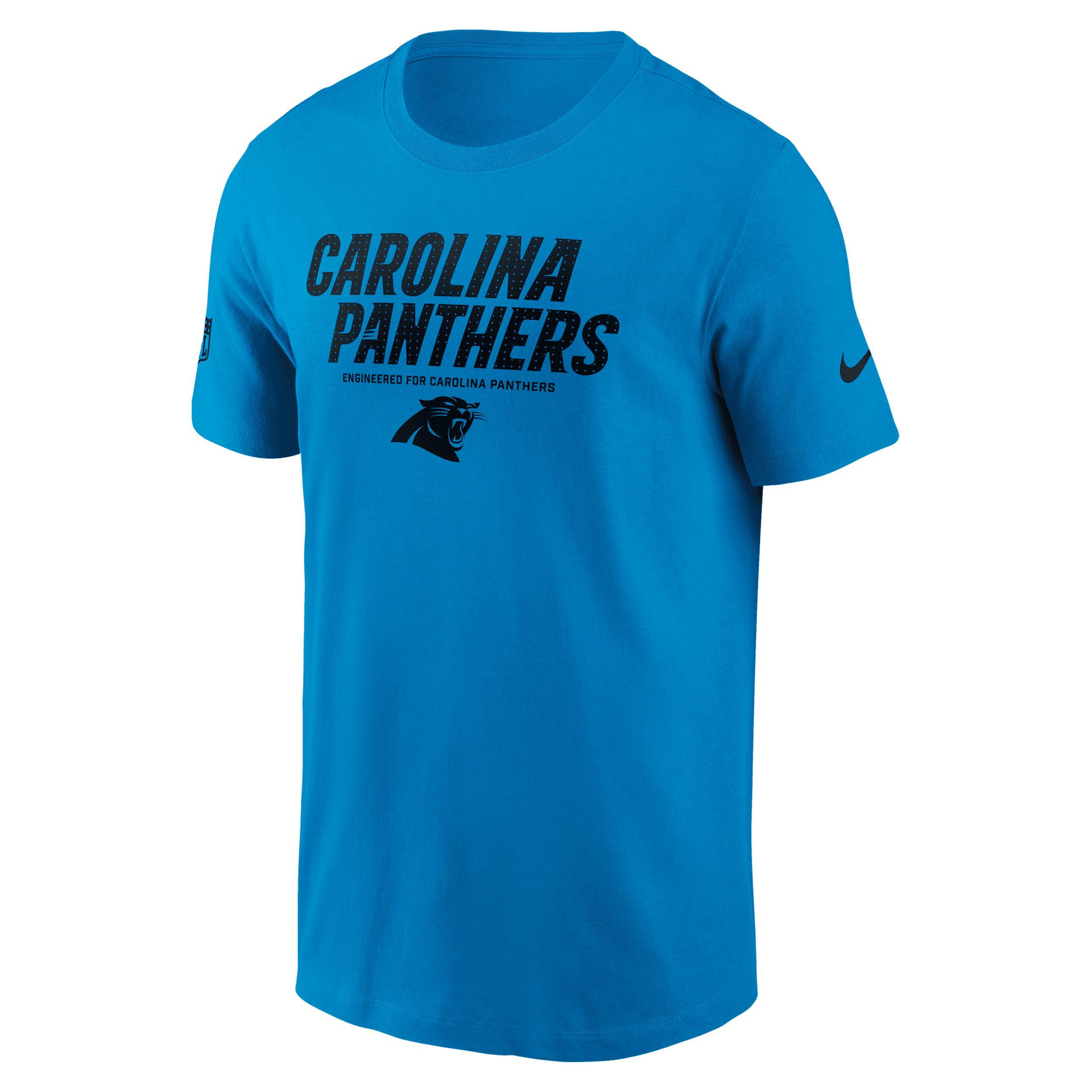 Carolina Panthers Sideline Team Issue Nike Men's Dri-FIT NFL T-Shirt Product Image