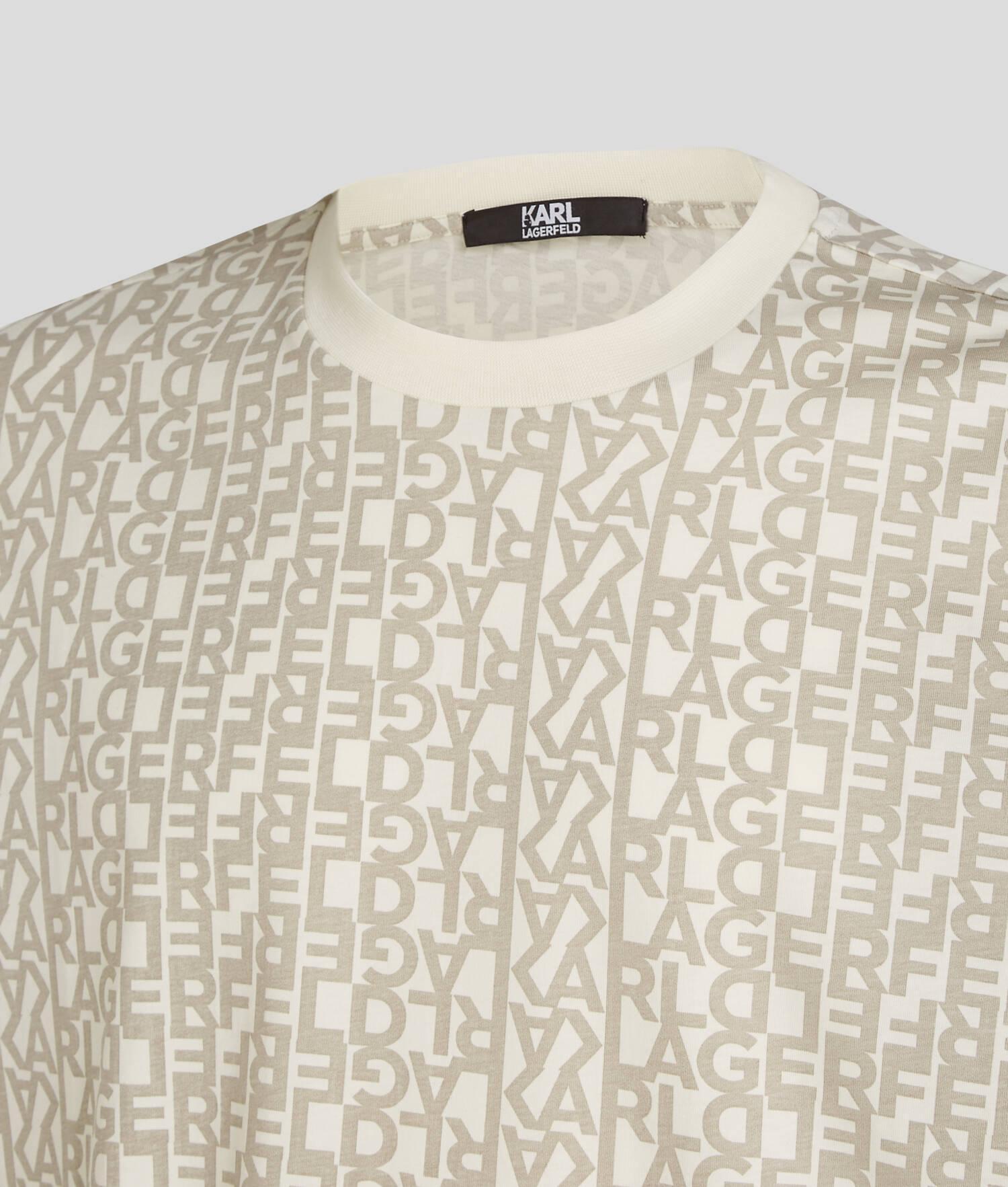 ALL-OVER KARL LOGO T-SHIRT Product Image