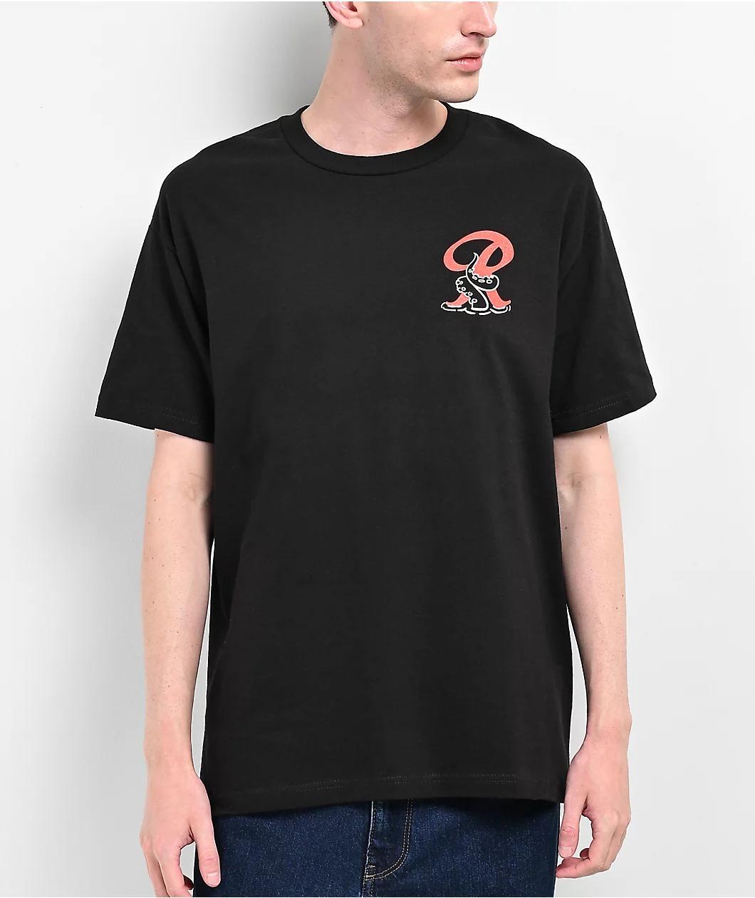 Casual Industrees x Rainier Sea Monster Black T-Shirt Product Image
