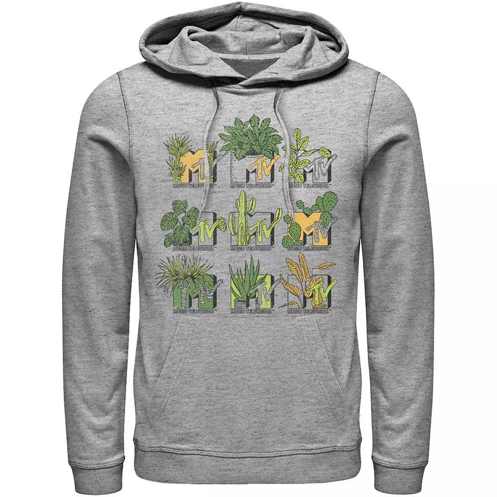 Men's MTV Mtve Succulents Plants Logo Hoodie, Size: XL, Red Product Image