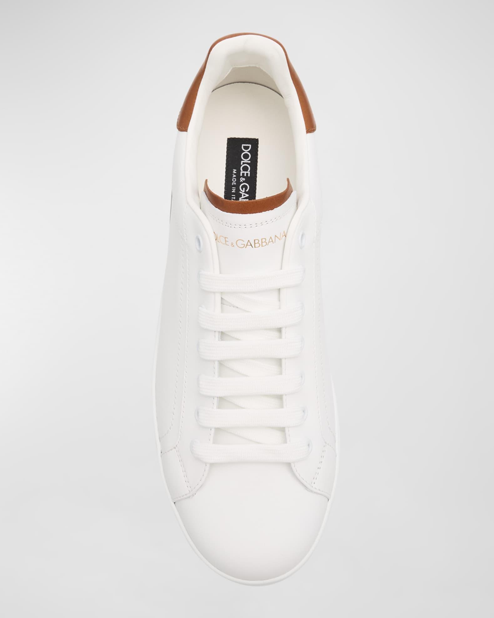 Men's Portofino Calfskin Low-Top Sneakers Product Image