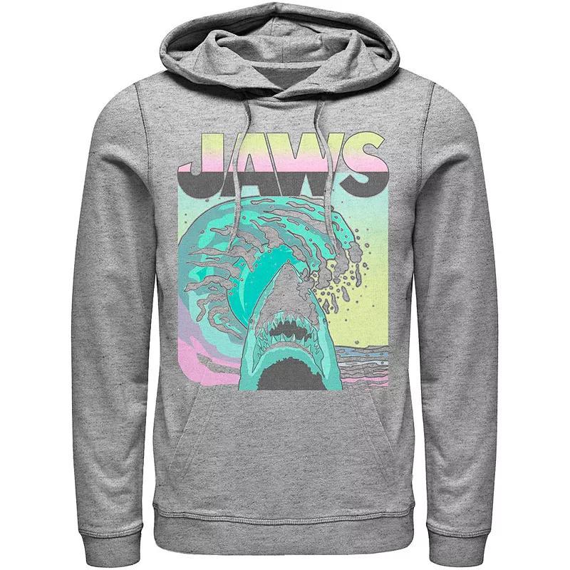 Men's Jaws 80s Jaws Vintage Poster Hoodie, Size: 3XL, Royal Product Image
