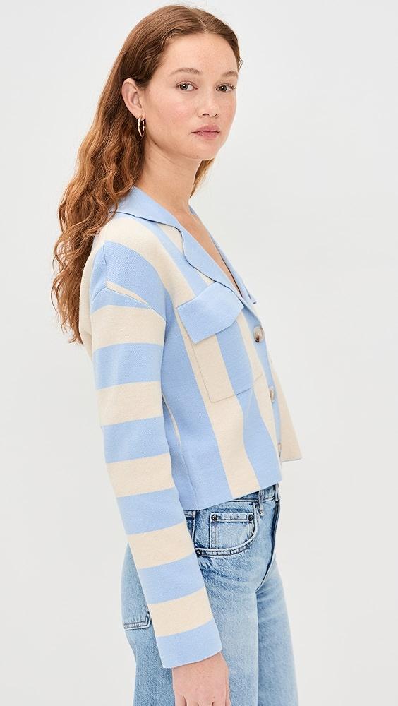 Line & Dot Bradley Striped Cardigan | Shopbop Product Image