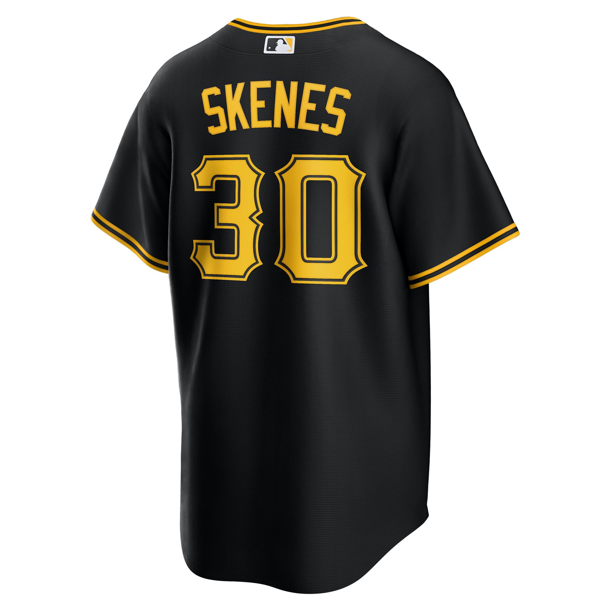 Paul Skenes Pittsburgh Pirates Men's Nike MLB Replica Jersey Product Image