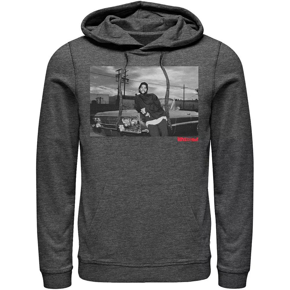 Men's Boyz In The Hood Candid Photo Real Hoodie, Size: XXL, Grey Heather Product Image