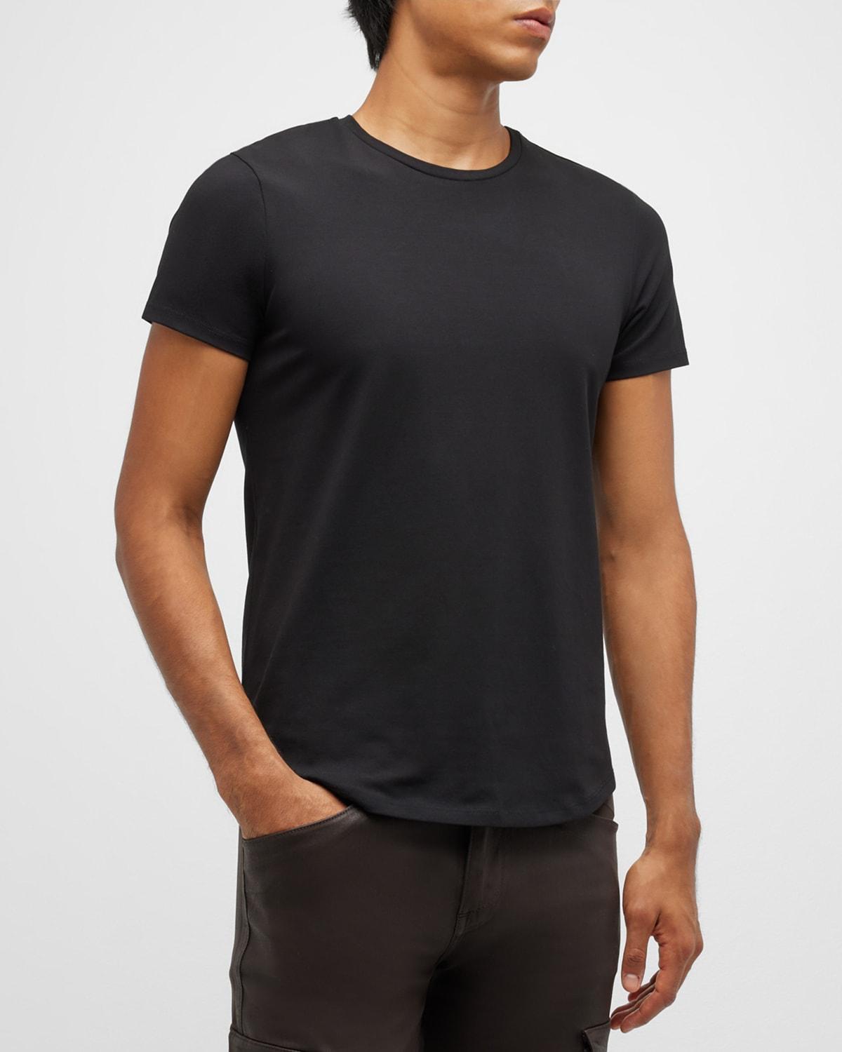Monfrere Noir Short Sleeve Stretch Crewneck Tee Product Image