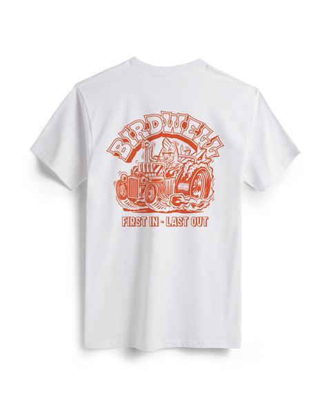 Rat Rod Birdie T-Shirt - White Product Image