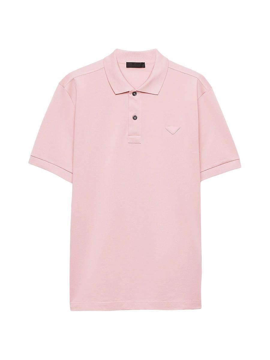 Mens Piqu Polo Shirt Product Image