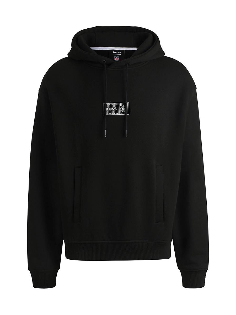 Mens BOSS x NFL Cotton-Terry Hoodie with Special Branding Product Image