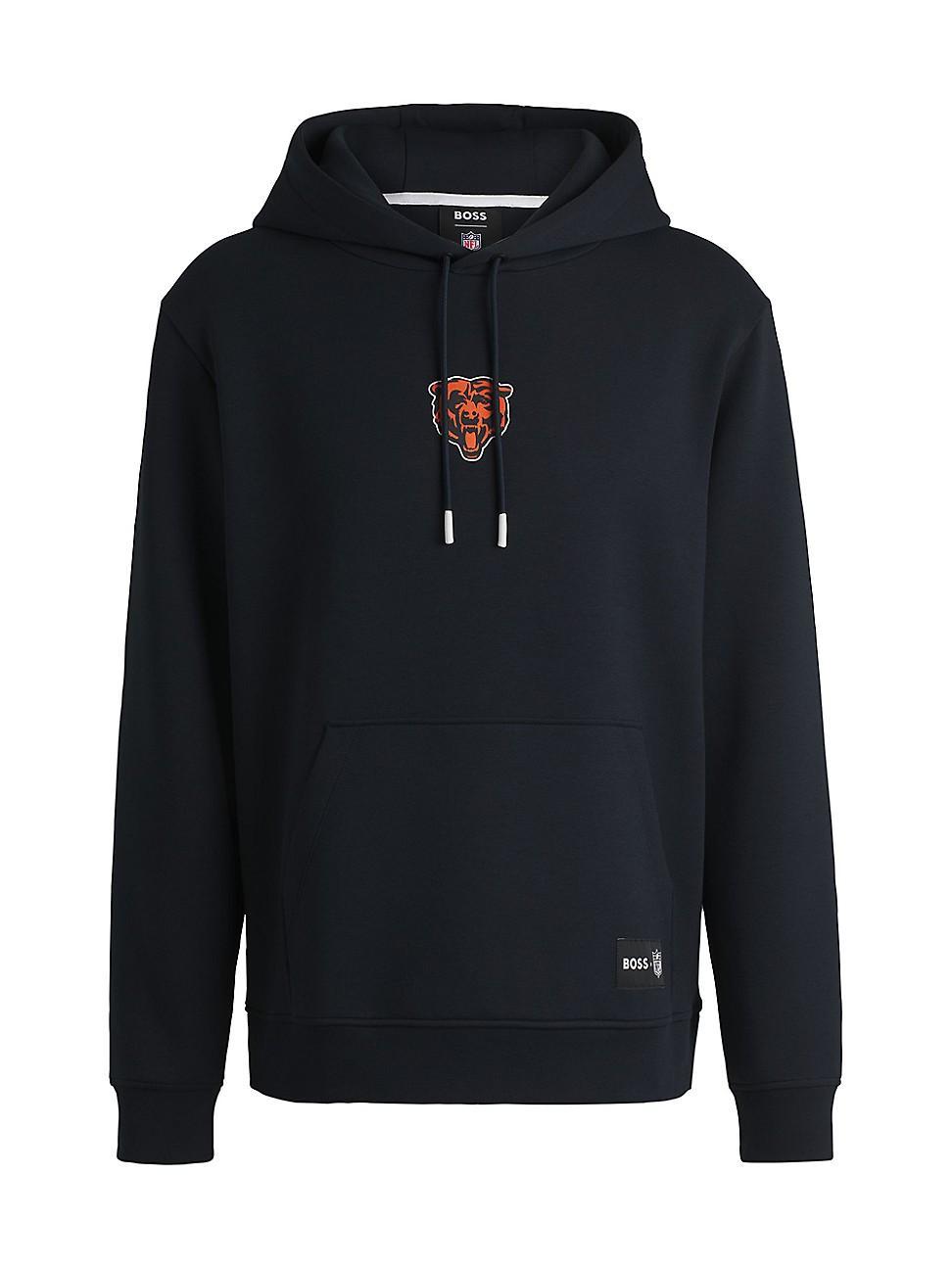 Unisex Hugo Boss Navy Dallas Cowboys Woodson Tri-Blend Hoodie, Adult Unisex, Size: Small, Blue Product Image