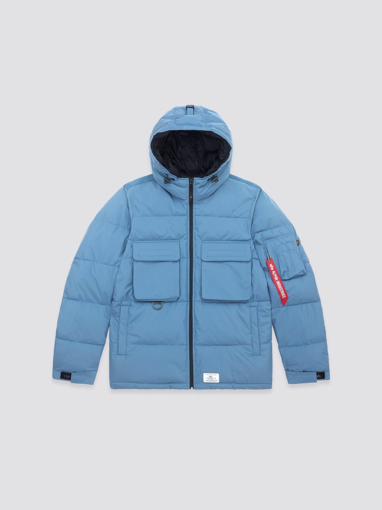 HOODED PUFFER JACKET (SEASONAL) Male Product Image