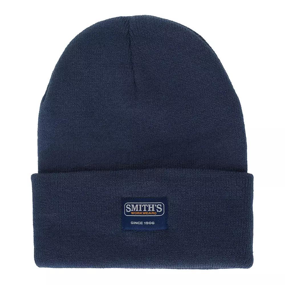Men's Smith's Workwear Cuffed Pull-On Knit Beanie, Camel Brown Product Image