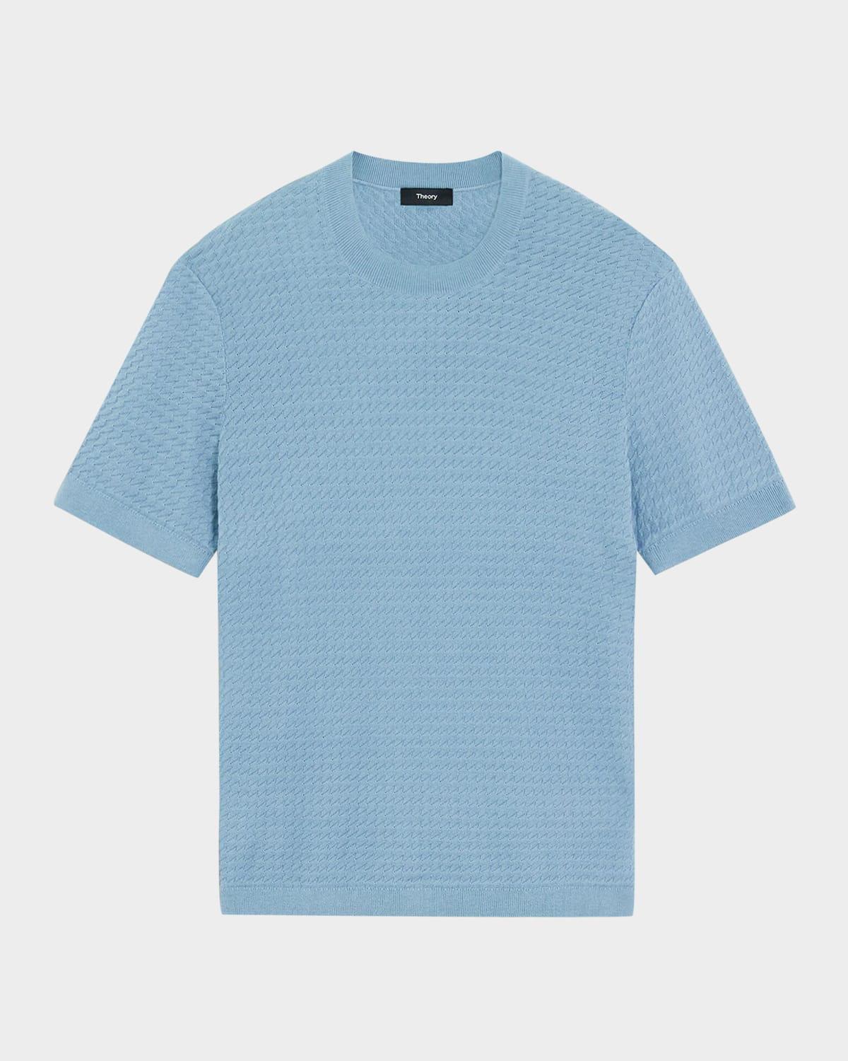 Men's Damian Textured Knit Short-Sleeve Sweater Product Image