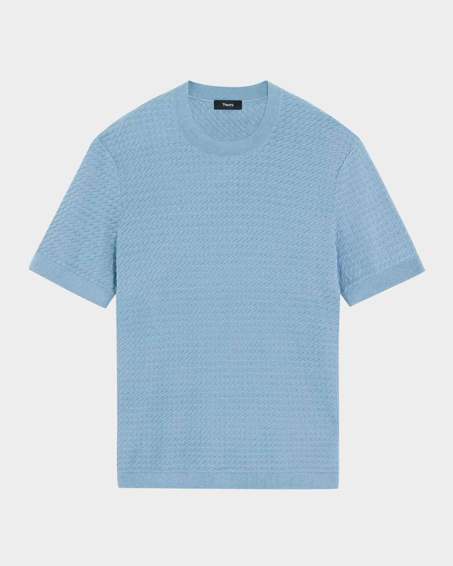 Men's Damian Textured Knit Short-Sleeve Sweater Product Image
