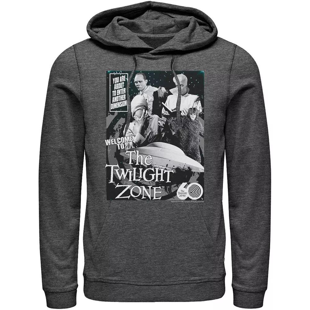 Men's CBS The Twilight Zone Comic 60th Hoodie, Size: Small, White Product Image