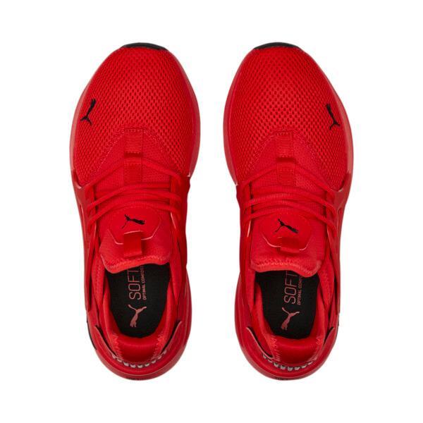 PUMA Softride Enzo Evo Men's Running Shoes in High Risk Red/Black Product Image