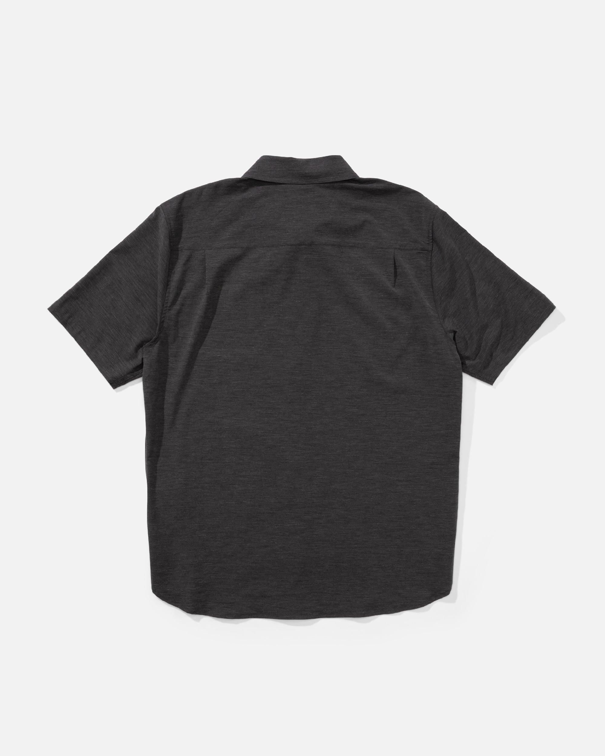 Drifter UV Button Up - Black Male Product Image