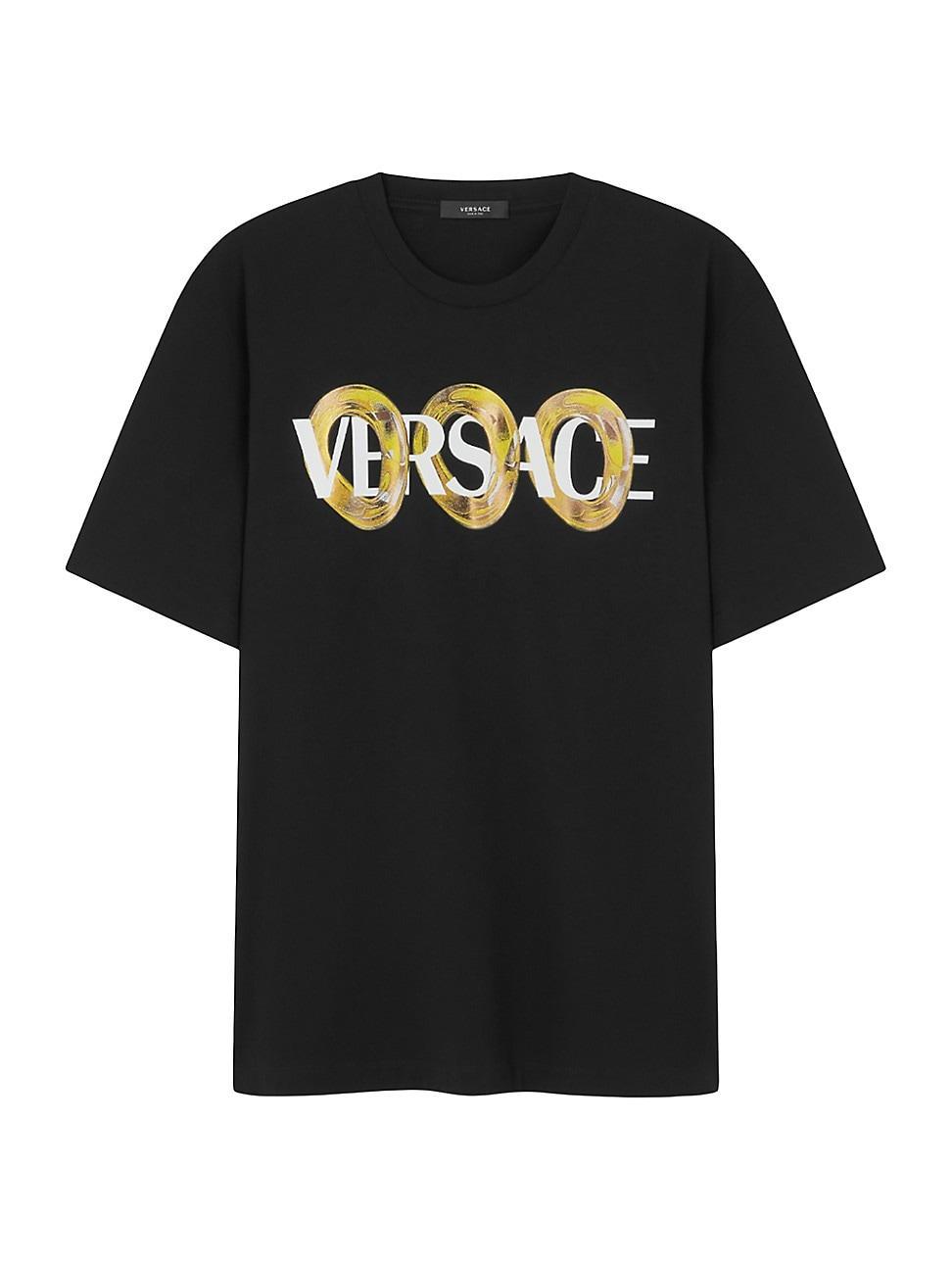 Mens Maxi Chain Logo Print T-Shirt Product Image