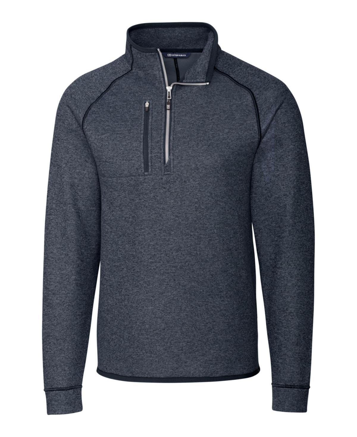 Cutter & Buck Mens Big and Tall Mainsail Half Zip Sweater Product Image