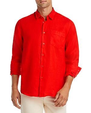 Vilebrequin Linen Solid Classic Fit Shirt Product Image