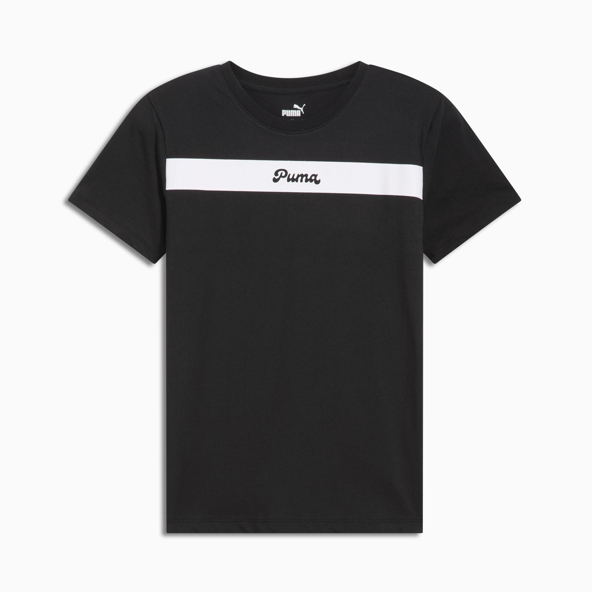 PUMA Upfront Line Logo Womens T-Shirt Product Image